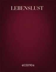 Lebenslust SATB choral sheet music cover Thumbnail